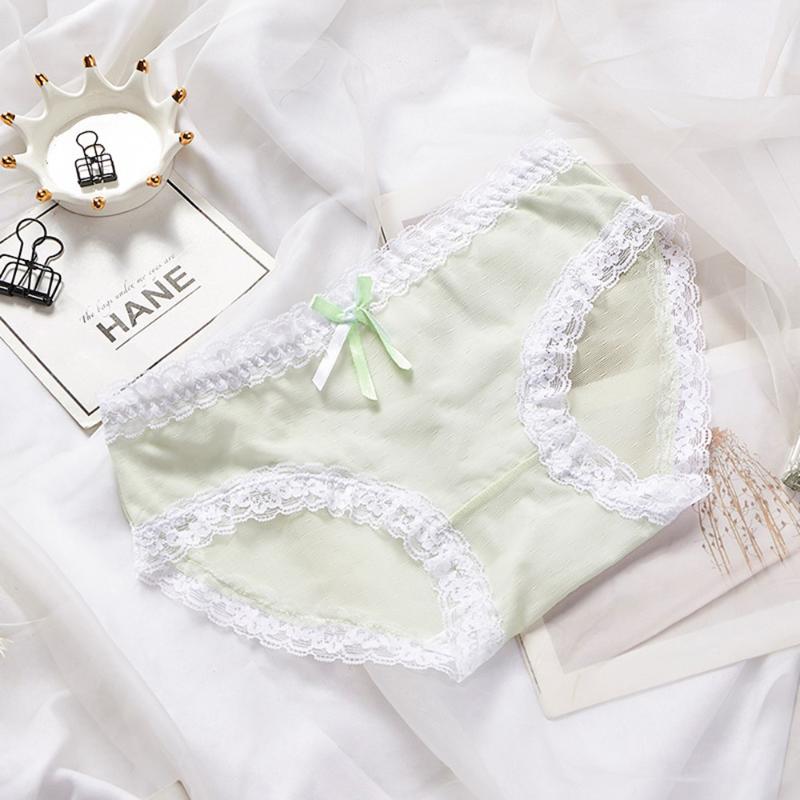 Women's Panties Summer Breathable Sexy Mesh Lace Female Small Fresh Japanese Cute Sweet Bow Briefs, Black
Women's Panties Summer Breathable Sexy Mesh Lace Female Small Fresh Japanese Cute Sweet Bow Briefs, Black