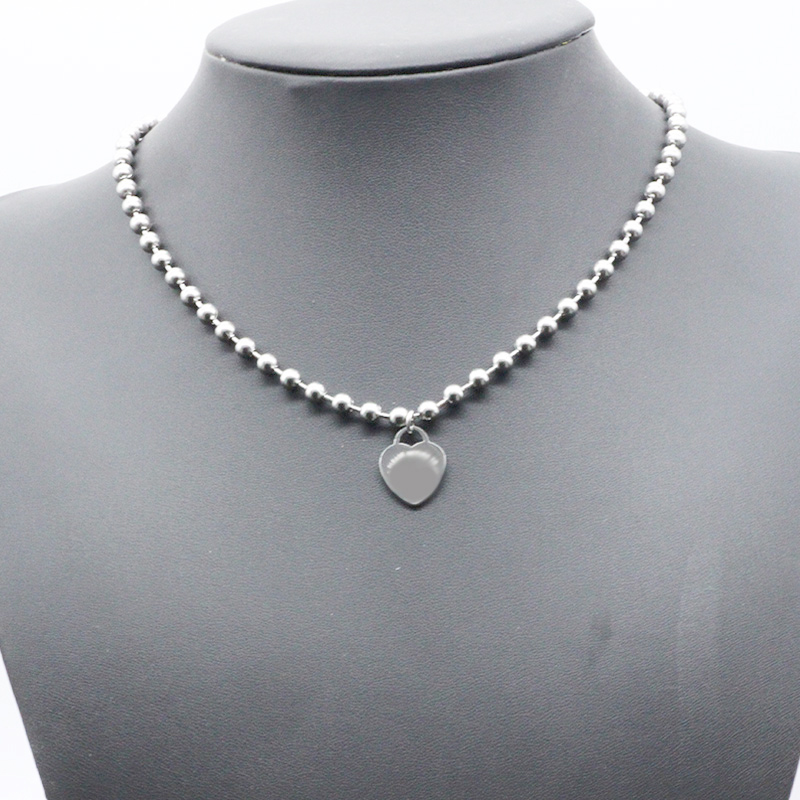 15mm Heart Round Necklace Women Couple Pendant Stainless Steel Bead Chain Jewelry Valentine Day Gifts Accessories Wholesale
15mm Heart Round Necklace Women Couple Pendant Stainless Steel Bead Chain Jewelry Valentine Day Gifts Accessories Wholesale