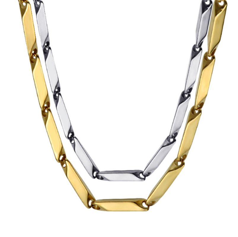 Pendant Necklaces 100% Stainless Steel Hip Hop Rock Sunflower Bamboo Link Necklace Titanium Trend Simple
Pendant Necklaces 100% Stainless Steel Hip Hop Rock Sunflower Bamboo Link Necklace Titanium Trend Simple