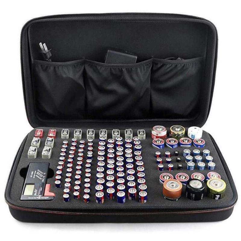 Storage Bags 146 Pcs Portable Hard Shockproof EVA //C/D/9V Battery Case Box Organizer Holder For Tester Extra Space Charger
Storage Bags 146 Pcs Portable Hard Shockproof EVA //C/D/9V Battery Case Box Organizer Holder For Tester Extra Space Charger