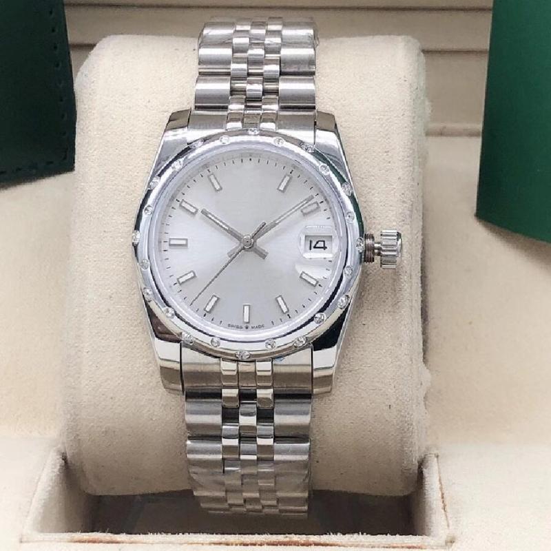 Wristwatches 2021 Models WoMen's Sport Watch Sliver DATEjust Series 31MM 2813 High Quality Automatic Movement Sapphire WATCHes, Slivery;brown
Wristwatches 2021 Models WoMen's Sport Watch Sliver DATEjust Series 31MM 2813 High Quality Automatic Movement Sapphire WATCHes, Slivery;brown