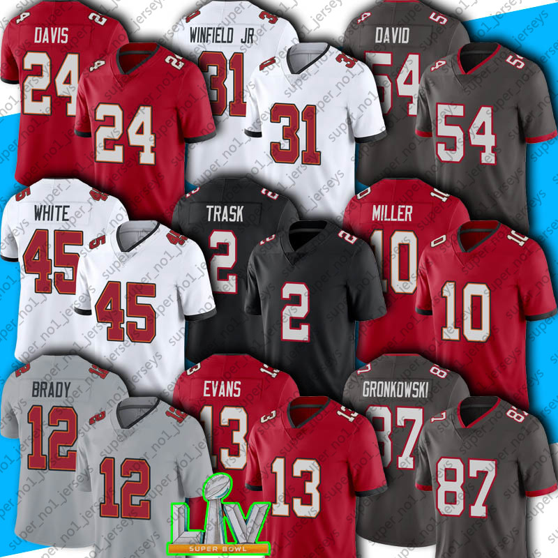 12 Tom Brady Men Women Youth 87 Rob Gronkowski Mike Evans Football Jersey Chris Devin White Godwin Winfield Jr Carlton DavisTampaBayBuccaneer81 Brown, +patch man custom jersey (hd)
12 Tom Brady Men Women Youth 87 Rob Gronkowski Mike Evans Football Jersey Chris Devin White Godwin Winfield Jr Carlton DavisTampaBayBuccaneer81 Brown, +patch man custom jersey (hd)