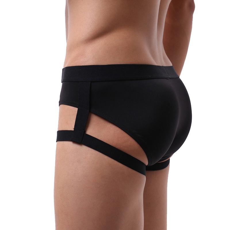 Underpants Leg Ring Straps Belt Panties Boxer Sexy Mens Briefs Underwear Ice Silk With Harness Bulge Lingerie Hombre, Black
Underpants Leg Ring Straps Belt Panties Boxer Sexy Mens Briefs Underwear Ice Silk With Harness Bulge Lingerie Hombre, Black