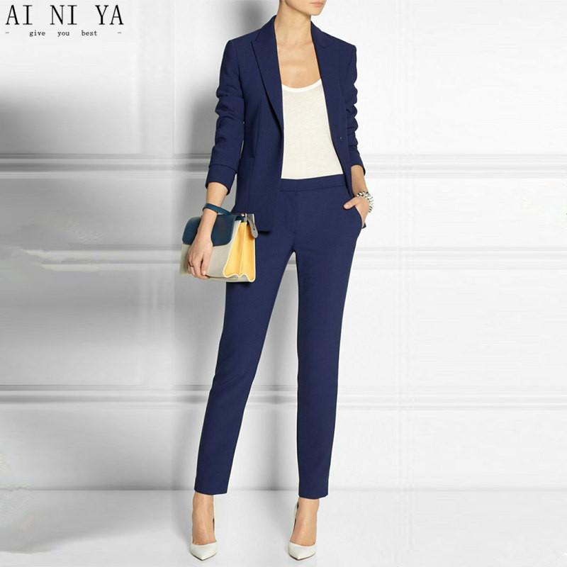 Women's Suits & Blazers Navy Blue 2 Piece Set Wome Blazer Suit Ladies Winter Formal Womens Tuxedo Female Business Work CUSTOM, Black
Women's Suits & Blazers Navy Blue 2 Piece Set Wome Blazer Suit Ladies Winter Formal Womens Tuxedo Female Business Work CUSTOM, Black