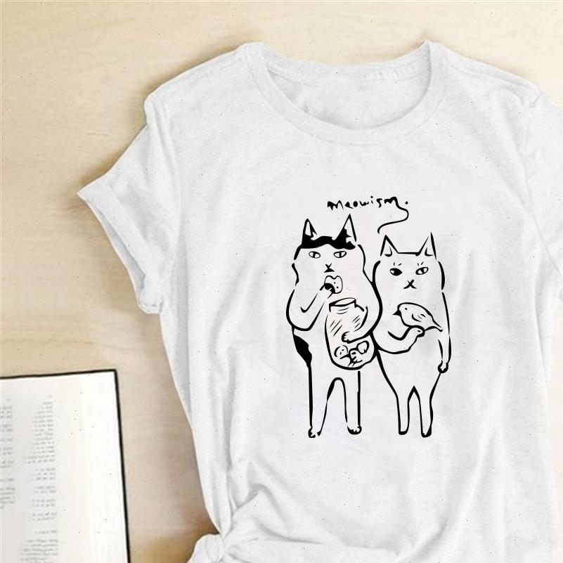 cats women t shirts printing summer graphic tees funny round neck womans clothing fashionable ropa de mujer verano, White
cats women t shirts printing summer graphic tees funny round neck womans clothing fashionable ropa de mujer verano, White