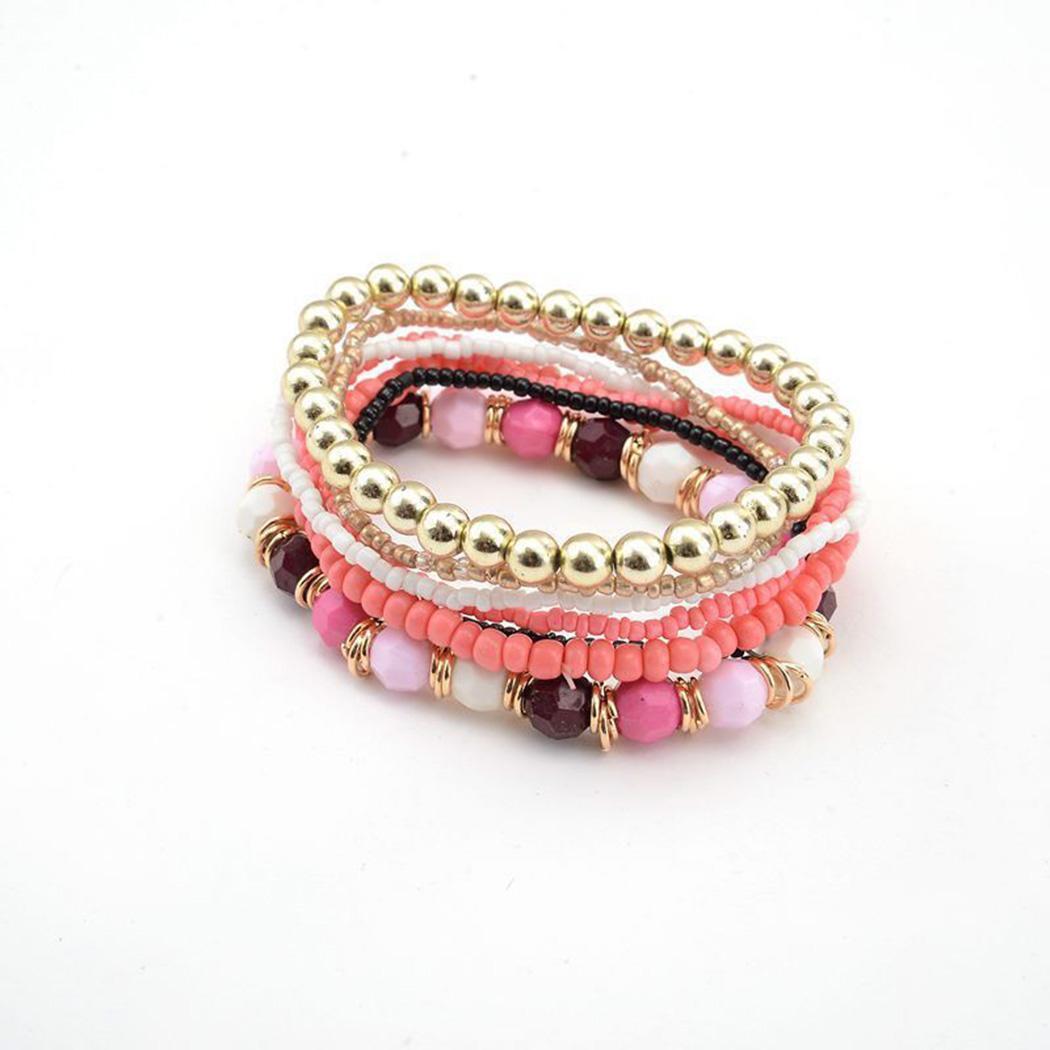 charm bracelets fashion women multi-layer beads stretch exquisite bracelet elegant bangle jewelry yuuz x7om, Golden;silver
charm bracelets fashion women multi-layer beads stretch exquisite bracelet elegant bangle jewelry yuuz x7om, Golden;silver