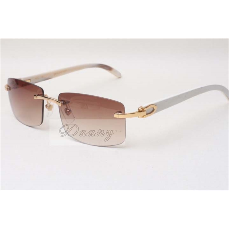 Hot frameless sunglasses glasses 3524012 Natural Ox horn men and women sunglasses glasses eyeglassessize: 56-18-140mm, White;black
Hot frameless sunglasses glasses 3524012 Natural Ox horn men and women sunglasses glasses eyeglassessize: 56-18-140mm, White;black