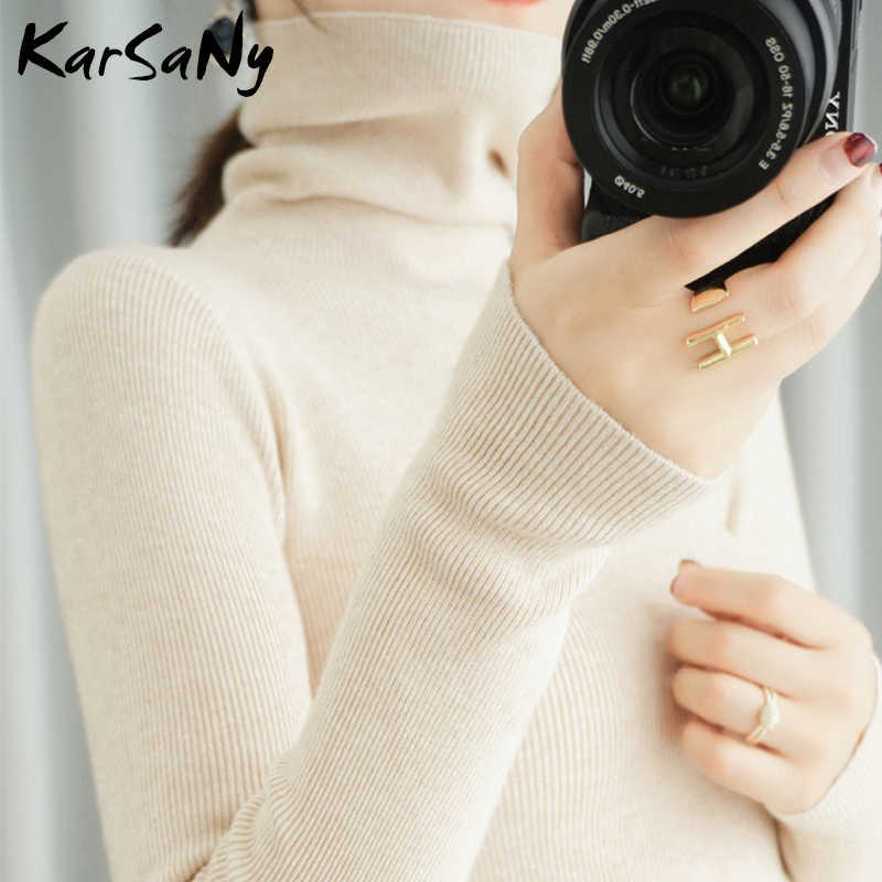 Women's Sweater Winter Clothes Women Black Turtleneck Sweaters Winter Warm Women's Turtlenecks Pullover Sweater Autumn Pull 210918