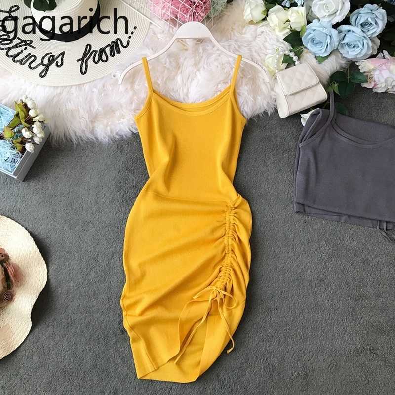 Gagarich Casual Women Dress Fashion Knit Spaghetti Strap Solid Stretch Mini Bandage Dresses Summer Vestidos 210608, Yellow
Gagarich Casual Women Dress Fashion Knit Spaghetti Strap Solid Stretch Mini Bandage Dresses Summer Vestidos 210608, Yellow