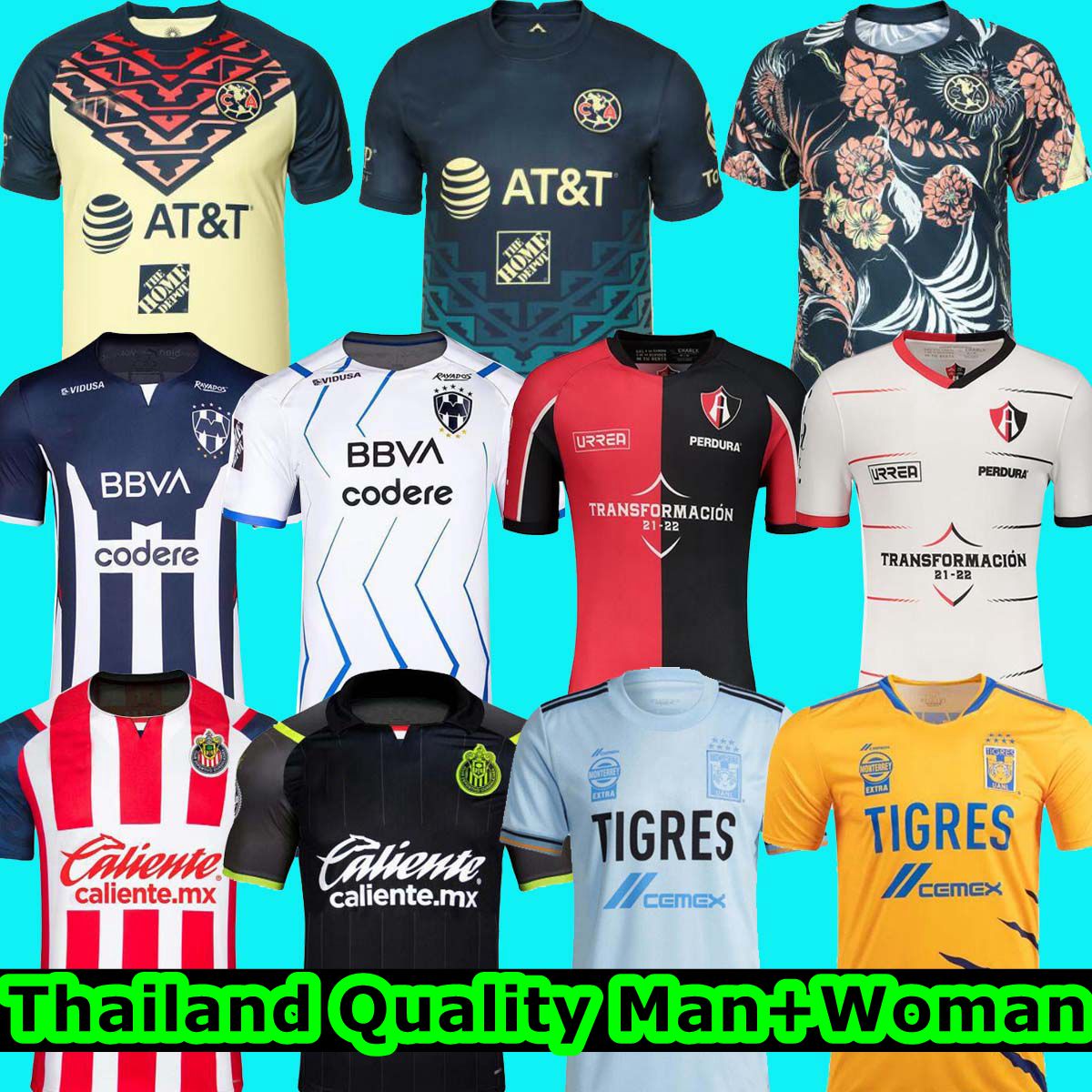 2021 America América LEON UANL Tigres Soccer Jerseys Monterrey Home Away M.Layún 27 R.MARTINEZ 7 Guadalajara CHIVAS Football shirts F. VINAS HENRY, 2021 home man
2021 America América LEON UANL Tigres Soccer Jerseys Monterrey Home Away M.Layún 27 R.MARTINEZ 7 Guadalajara CHIVAS Football shirts F. VINAS HENRY, 2021 home man
