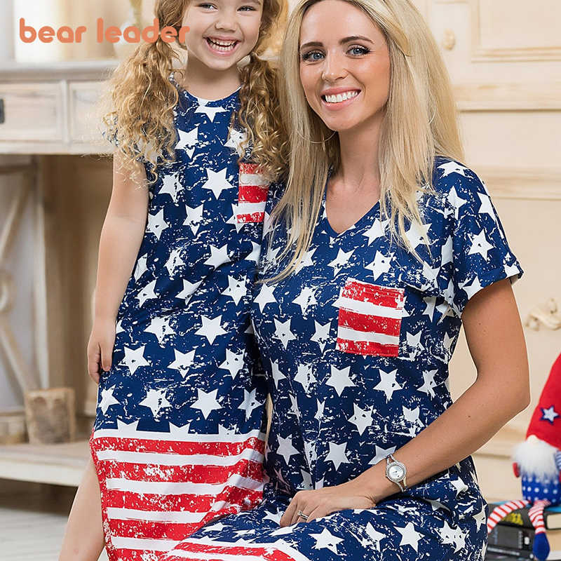 Bear Leader Fashion Family Matching Outfits Summer Stars Print Casual Dresses Europe and America Princess Sweet Clothes 210708, Ah8531blue
Bear Leader Fashion Family Matching Outfits Summer Stars Print Casual Dresses Europe and America Princess Sweet Clothes 210708, Ah8531blue