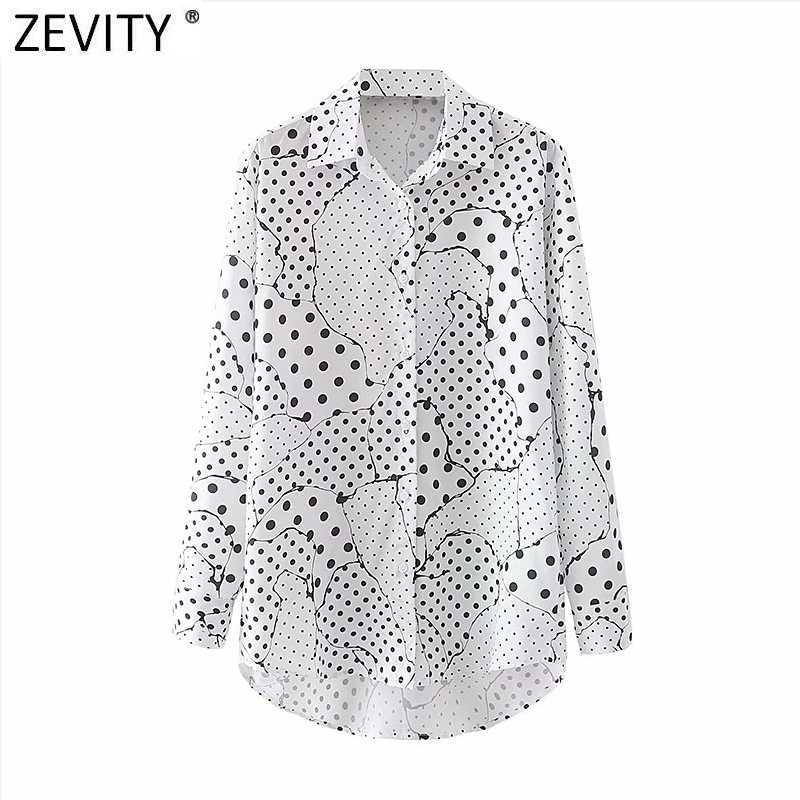Zevity Women Vintage Polka Dots Patchwork Print Casual Smock Blouse Office Lady Turn Down Collar Shirts Chic Blusas Tops LS7517 210603, As pic ls7517gl
Zevity Women Vintage Polka Dots Patchwork Print Casual Smock Blouse Office Lady Turn Down Collar Shirts Chic Blusas Tops LS7517 210603, As pic ls7517gl