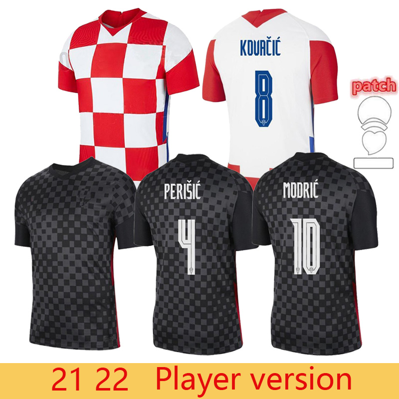Player version 21 22 MODRIC Soccer Jersey 2021 national team MANDZUKIC HOME AWAY ORSIC PERISIC RAKITIC SRNA KOVACIC BROZOVIC REBIC Football Shirts
Player version 21 22 MODRIC Soccer Jersey 2021 national team MANDZUKIC HOME AWAY ORSIC PERISIC RAKITIC SRNA KOVACIC BROZOVIC REBIC Football Shirts