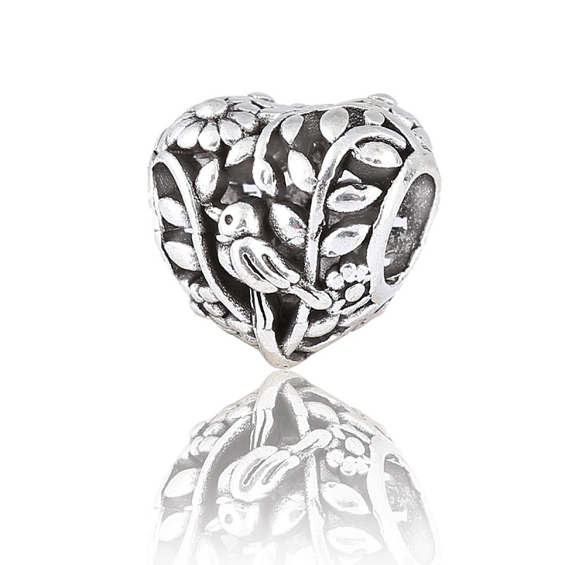 Fits Pandora Sterling Silver Bracelet 30pcs Heart Cute Bird Beads Charms For European Snake Charm Chain Fashion DIY Jewelry Wholesale
Fits Pandora Sterling Silver Bracelet 30pcs Heart Cute Bird Beads Charms For European Snake Charm Chain Fashion DIY Jewelry Wholesale