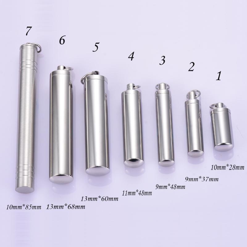 Pendant Necklaces Real Stainless Steel Bottle Cremation Cylinder Tube Ash Urn Necklace Memorial Jewelry, Silver
Pendant Necklaces Real Stainless Steel Bottle Cremation Cylinder Tube Ash Urn Necklace Memorial Jewelry, Silver