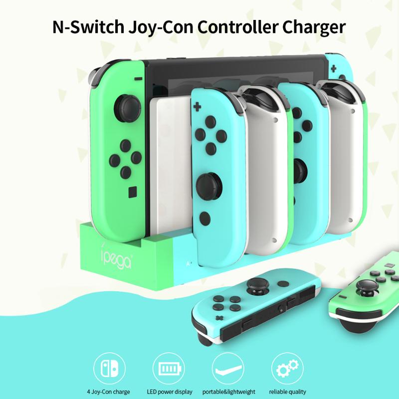 Game Controllers & Joysticks IPEGA PG-9186 N-Switch Controller Charger With 4 Slots Joy-Con Charge Base Use Dock RB
Game Controllers & Joysticks IPEGA PG-9186 N-Switch Controller Charger With 4 Slots Joy-Con Charge Base Use Dock RB