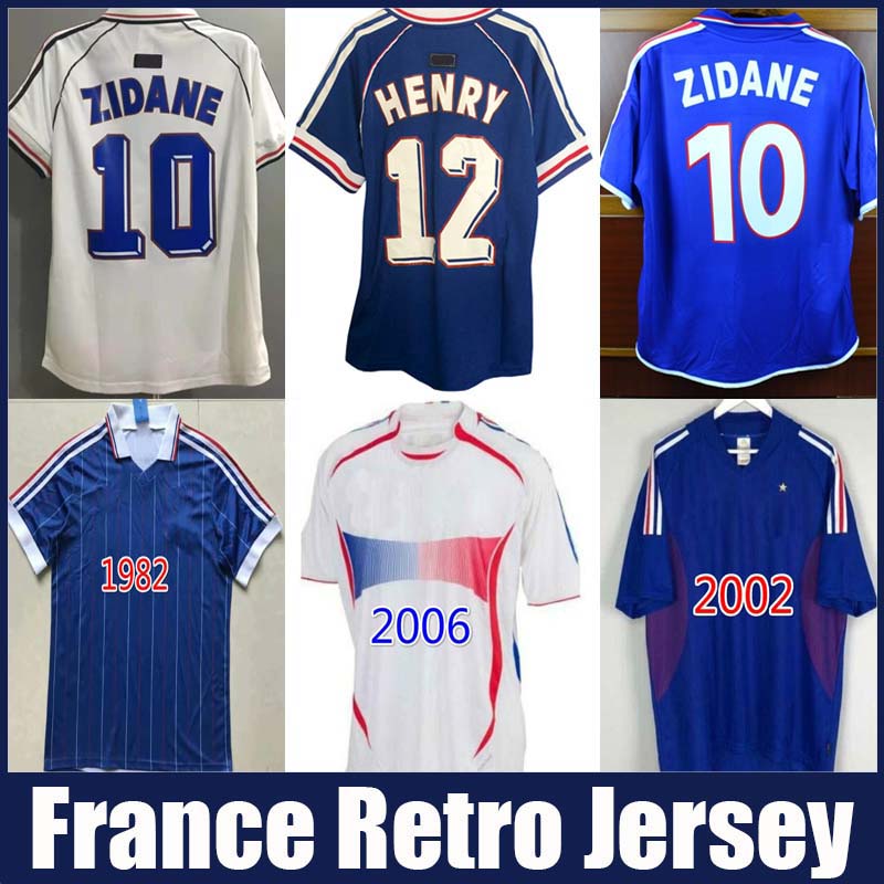 1998 FRANCE soccer jerseys world cup champions retro BLANC Guivarch HENRY ZIDANE Football Jersey DJORKAEFF TREZEGUET DESCHAMPS Maillot de foot uniforms Top thai, Blue
1998 FRANCE soccer jerseys world cup champions retro BLANC Guivarch HENRY ZIDANE Football Jersey DJORKAEFF TREZEGUET DESCHAMPS Maillot de foot uniforms Top thai, Blue