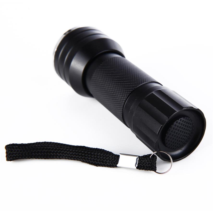 Mini 21 LED Blacklight Invisible Marker Flashlight UV Ultra Violet Torch Lamp Flashlights Lamps a02