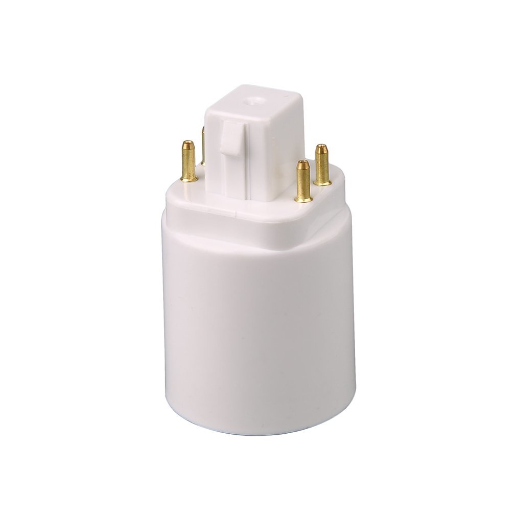 LED Light Lamp Adapter GX24Q About E27 Lamp Holder Socket Converter 4 Pin Screen-based Lamp Extender Base Socket