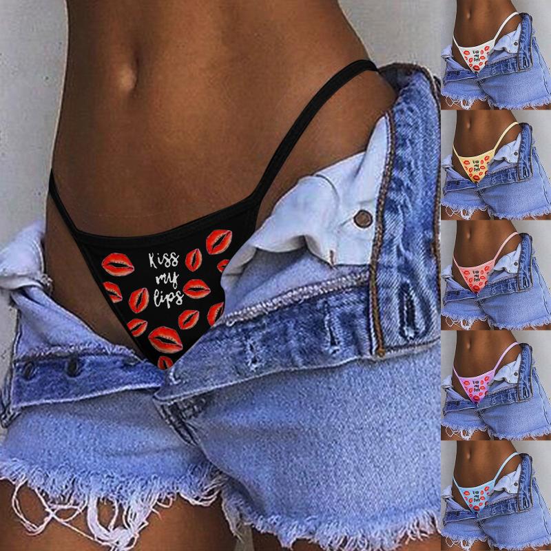 Women's Panties Low Waist Sexy Womens Lingerie Ladies Funny Printing Seamless Thongs Underwear Female Intimates Comfortable Briefs, Black
Women's Panties Low Waist Sexy Womens Lingerie Ladies Funny Printing Seamless Thongs Underwear Female Intimates Comfortable Briefs, Black
