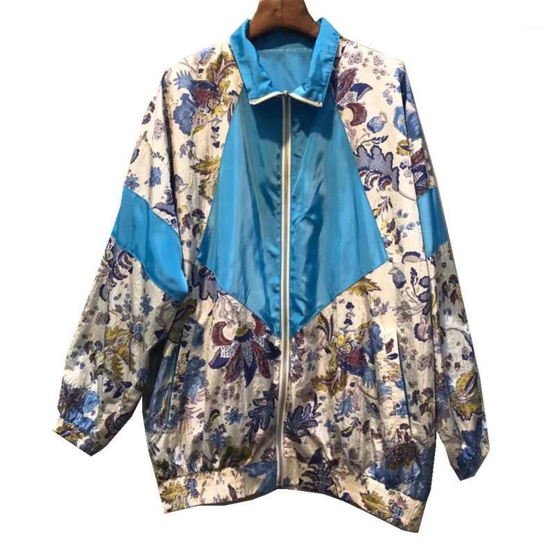 Women's Jackets 2021 Spring And Autumn Both Sides Wear Stitching Printed Baseball Uniform Fashion Sunscreen Clothing Wholesale, Black;brown
Women's Jackets 2021 Spring And Autumn Both Sides Wear Stitching Printed Baseball Uniform Fashion Sunscreen Clothing Wholesale, Black;brown