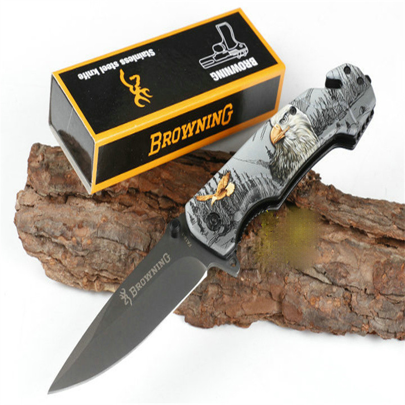 Browning FA18-1 Quick Opening Folding Knife Two With Three D Patterns 5cr13mov Sharp Blade All Steel Handle EDC Tool Gift For Men
Browning FA18-1 Quick Opening Folding Knife Two With Three D Patterns 5cr13mov Sharp Blade All Steel Handle EDC Tool Gift For Men