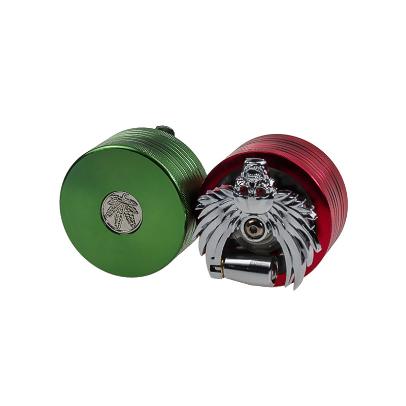 Unique design Spice Crusher Aluminum 2 Layers Tobacco Grinder Smoking Accessories mix colour Hand Muller Tool
Unique design Spice Crusher Aluminum 2 Layers Tobacco Grinder Smoking Accessories mix colour Hand Muller Tool