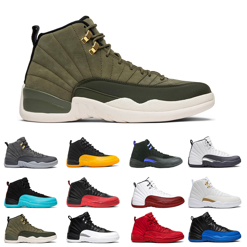 Men Basketball shoes 12s 12 Gym Red Dark Grey Flu game White Michigan sneakers mens Sport trainer, # 01
Men Basketball shoes 12s 12 Gym Red Dark Grey Flu game White Michigan sneakers mens Sport trainer, # 01