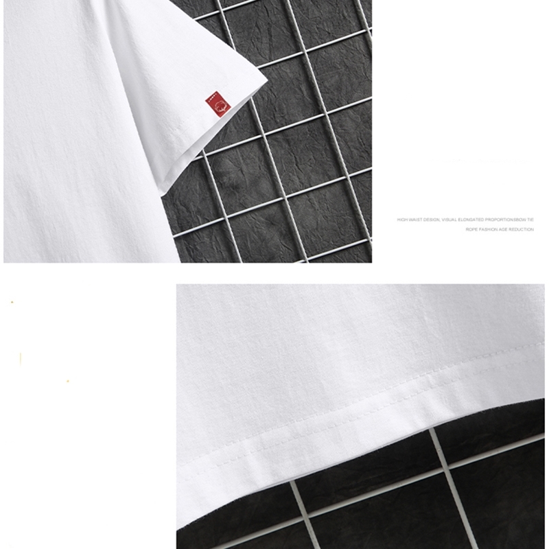 Cotton Men's T-shirt Short-sleeve Man Summer Shirt Short Sleeve Pure Color Men -shirts for Male ops ee 210629