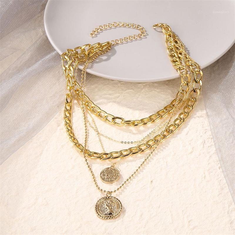 Chains Korea Act The Role Ofing Ins Necklace Personality Multilayer Restoring Ancient Ways Round Coin Pendant Chain Sweater
Chains Korea Act The Role Ofing Ins Necklace Personality Multilayer Restoring Ancient Ways Round Coin Pendant Chain Sweater
