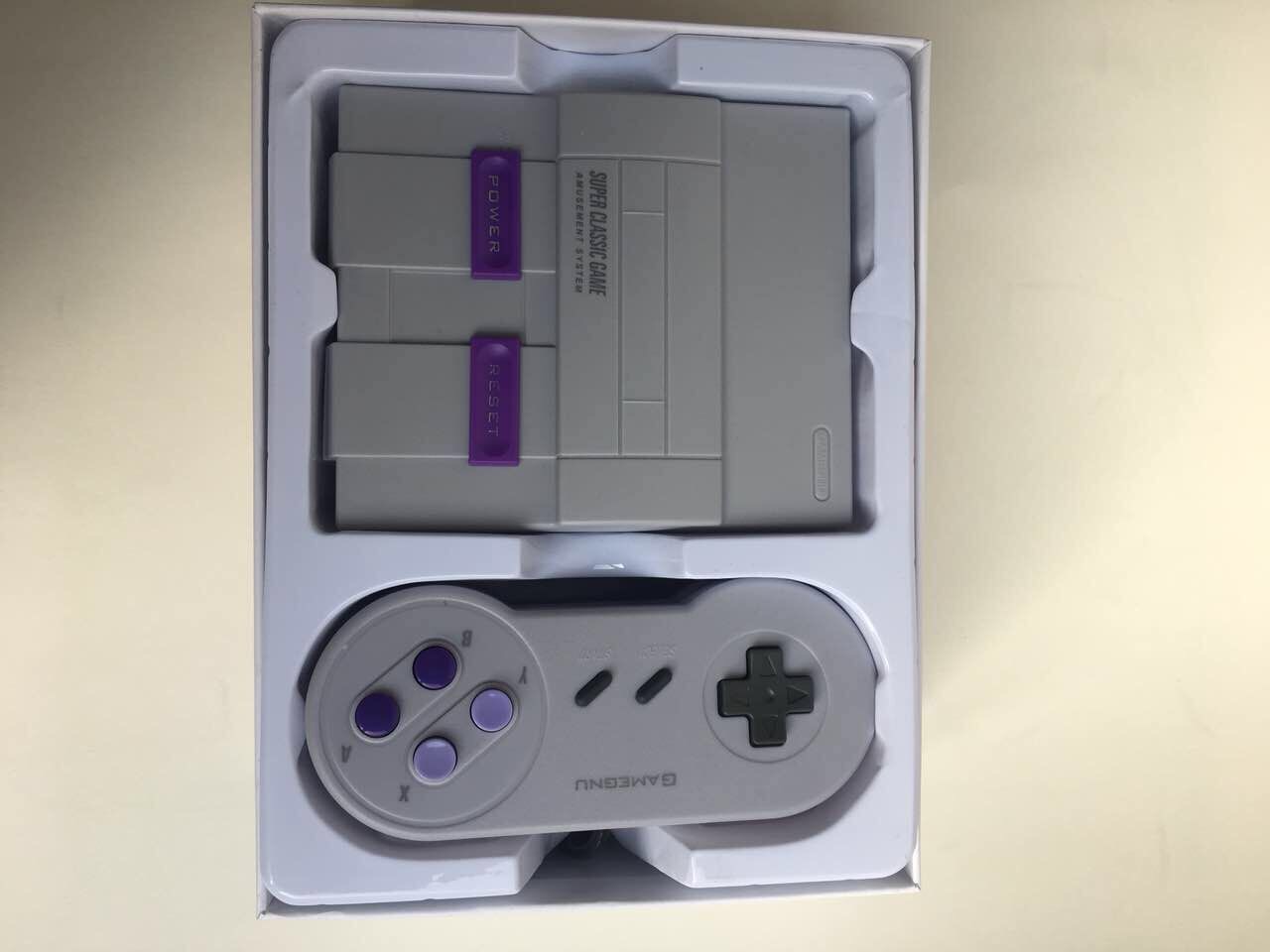 Super Classic SFC TV Handheld Mini Portable Game Players Consoles Entertainment System For 660 NES SNES Games Console