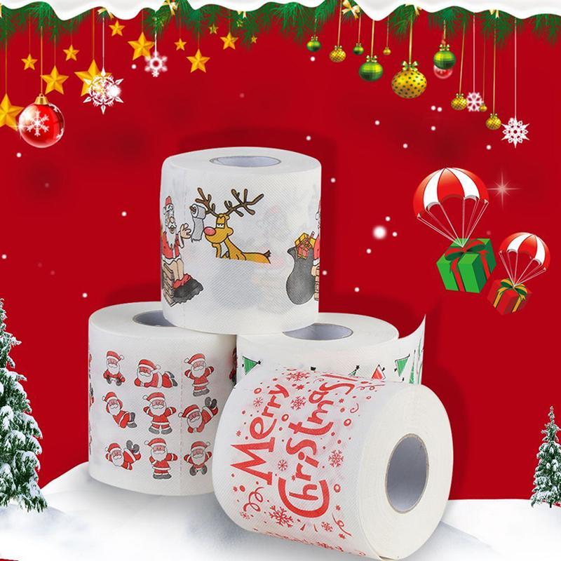 Christmas Decorations Toilet Roll Paper Old Man Office Room Cute Print High Quality Household Decoration
Christmas Decorations Toilet Roll Paper Old Man Office Room Cute Print High Quality Household Decoration