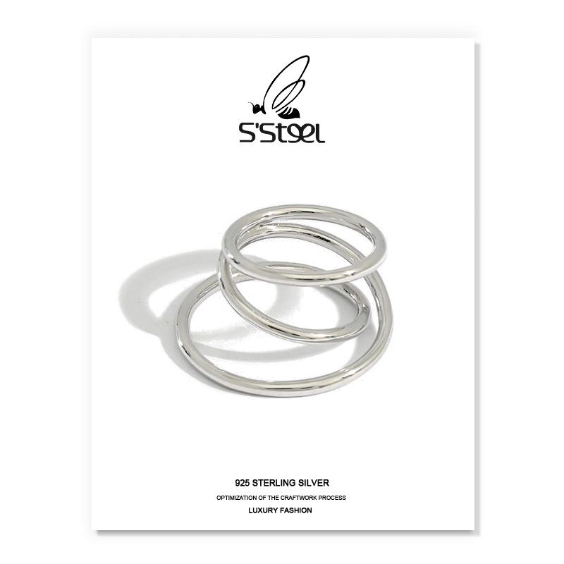 S'STEEL Geometric Rings 925 Sterling Silver For Women Korean Minimalist Personalized Ring Anillo Plata Mujer Fine Jewellery Cluster
S'STEEL Geometric Rings 925 Sterling Silver For Women Korean Minimalist Personalized Ring Anillo Plata Mujer Fine Jewellery Cluster
