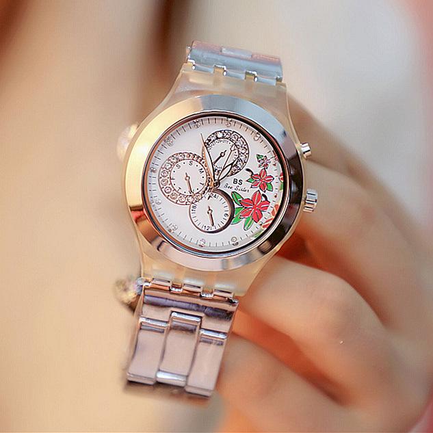 Wristwatches Fashionable Ladies Water Resistant 30bar Woman's Diamond Quartz Watches Female Feminine Bracelet Watch
Wristwatches Fashionable Ladies Water Resistant 30bar Woman's Diamond Quartz Watches Female Feminine Bracelet Watch
