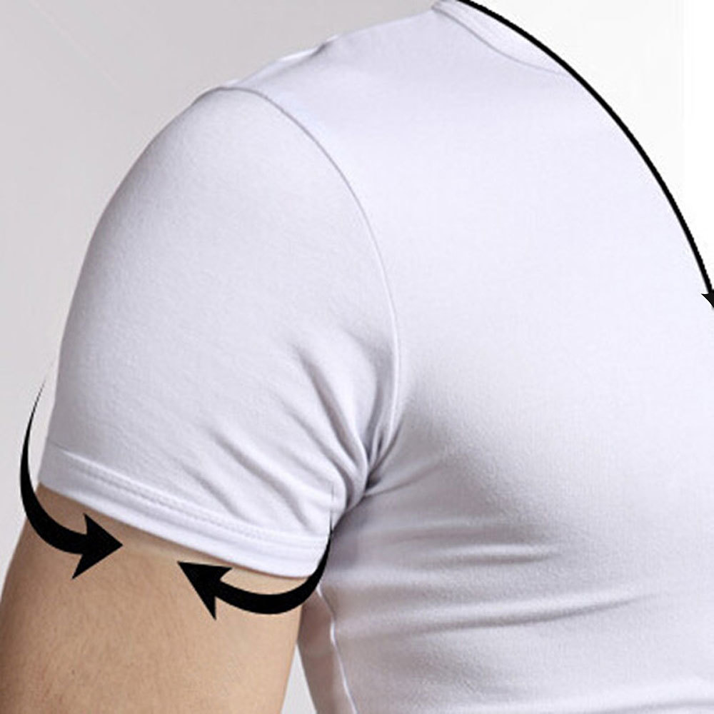 T Shirt Stretch Lycra Tight Tees Slim Camisetas Men Tshirt Leisure Summer O-neck Short Sleeved Cotton Men's Black White 210329