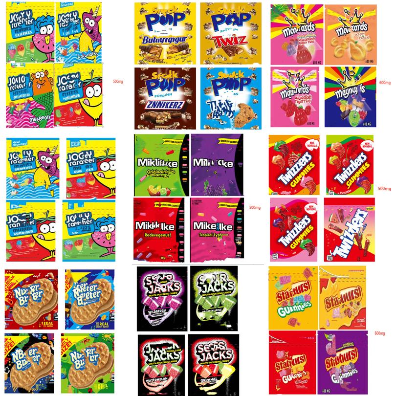 Candy Gummy 500mg Empty Edibles Packaging Bag Jacks Joes Jolly Rancher Widberry Minis Red Rageous Tropical Typhoon Green Swedish Bett jllfPl
Candy Gummy 500mg Empty Edibles Packaging Bag Jacks Joes Jolly Rancher Widberry Minis Red Rageous Tropical Typhoon Green Swedish Bett jllfPl