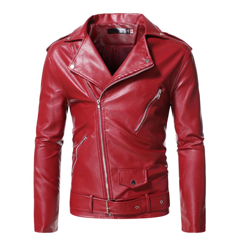 Men's Jackets 2021 Leather Jacket Men Zip Up Winter Autumn Fashion Brand Slim Fit Coats Office Casual Warm Outwear Tops, Red
Men's Jackets 2021 Leather Jacket Men Zip Up Winter Autumn Fashion Brand Slim Fit Coats Office Casual Warm Outwear Tops, Red