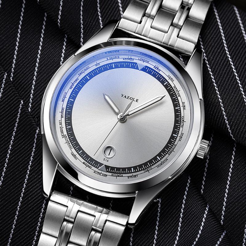 Steel Luminous Sports Mens Watches Waterproof Wristwatch Relogio Masculino Business Men's Men Wristwatches, Blue
Steel Luminous Sports Mens Watches Waterproof Wristwatch Relogio Masculino Business Men's Men Wristwatches, Blue