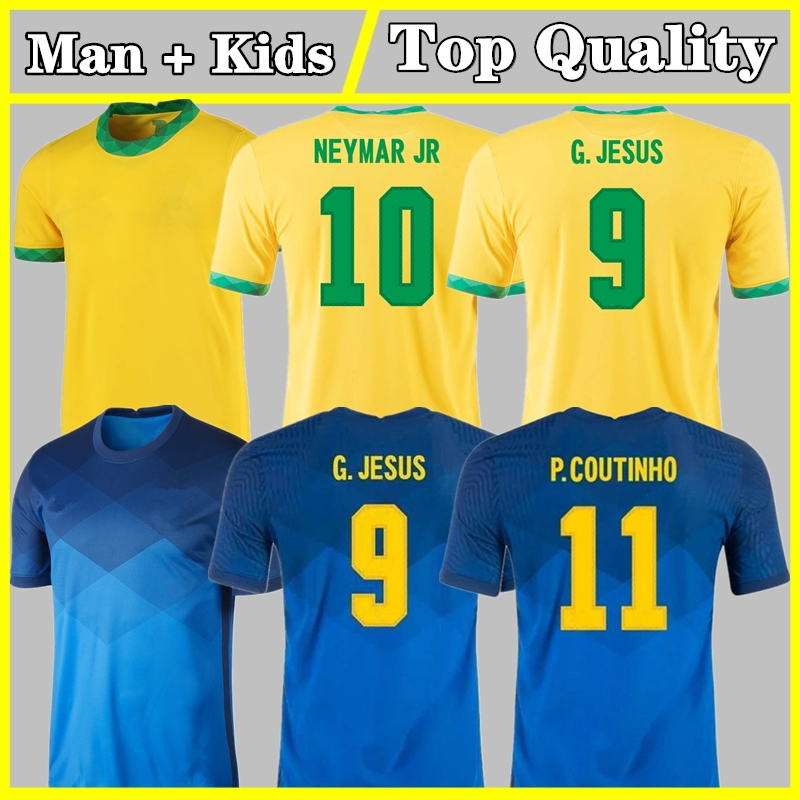 BRAZILS Soccer Jersey 2021 Neymar Jr P. Coutinho G. Jesus Marcelo Neres Firmino football shirt Men Shirts Kids Kit uniform, Black;yellow
BRAZILS Soccer Jersey 2021 Neymar Jr P. Coutinho G. Jesus Marcelo Neres Firmino football shirt Men Shirts Kids Kit uniform, Black;yellow