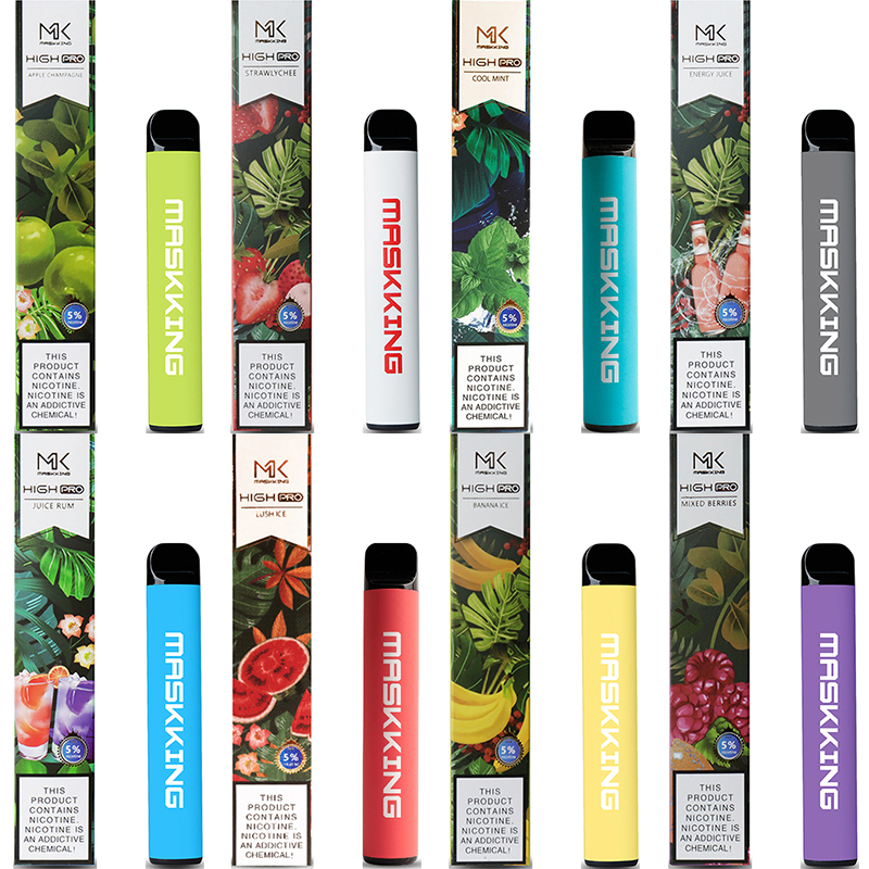 Disposable Vape Platform Maskking High Pro Disposables E Cigarettes Puffs 600mAh 3.5ml Pre-filled Cartridges Vapor Vapes pen mix flavors
Disposable Vape Platform Maskking High Pro Disposables E Cigarettes Puffs 600mAh 3.5ml Pre-filled Cartridges Vapor Vapes pen mix flavors