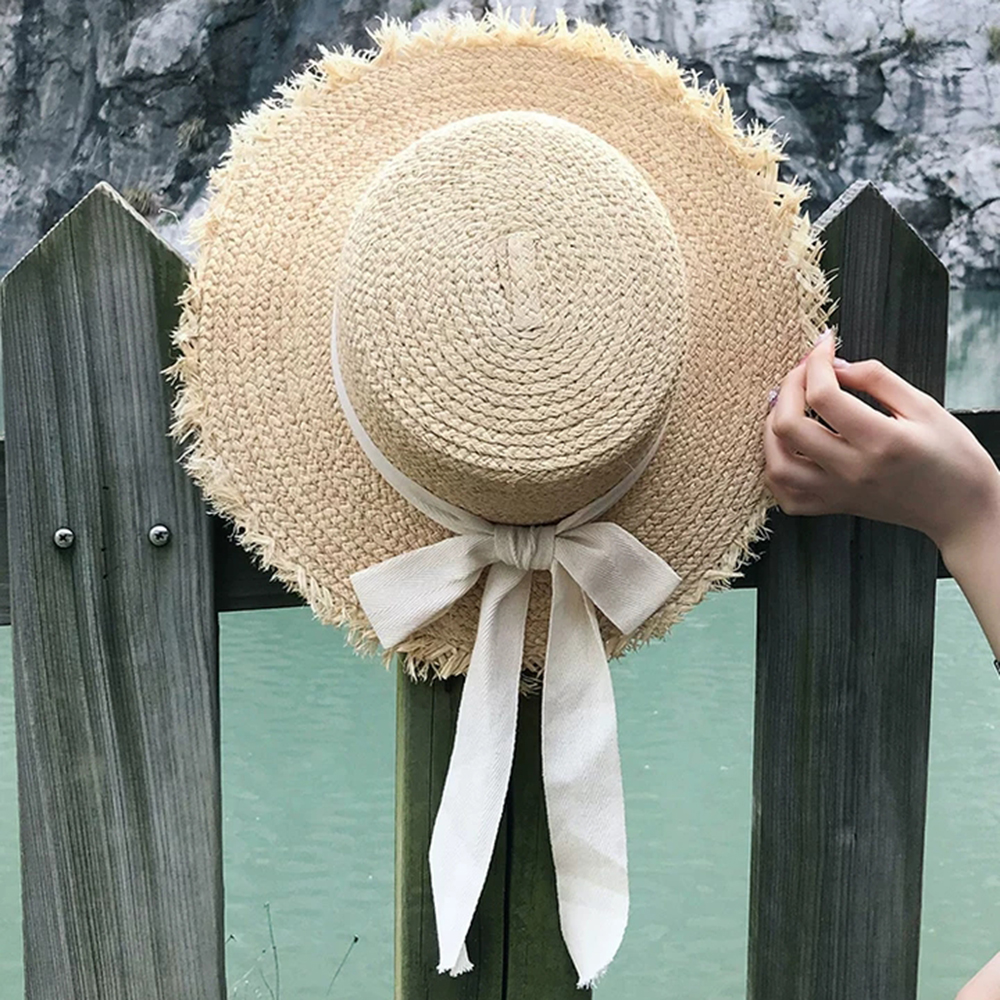 2021 New summer sun hat bow 100%Raffia hat Visor Temperament flat St hats Womens Sea beach vacation leisure sunscreen hatg
2021 New summer sun hat bow 100%Raffia hat Visor Temperament flat St hats Womens Sea beach vacation leisure sunscreen hatg