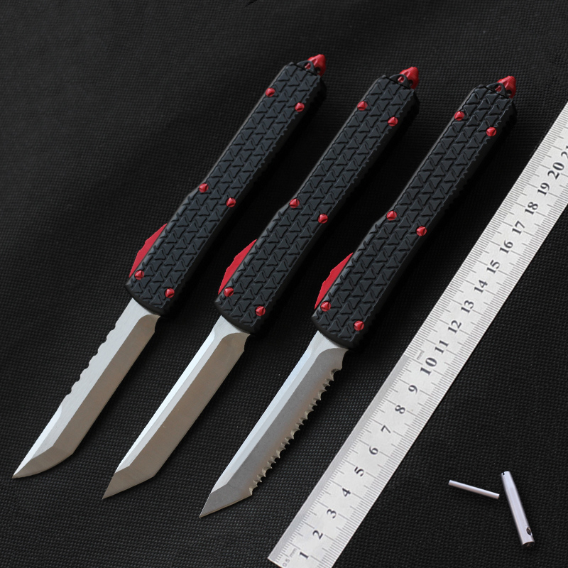 Steel Combat Aluminum Knife Kitchen Camping Blade Tactical Handle MIKER Hunting Knives Survival Gear Utility D2 Knifes Automatic Pocket Teth
Steel Combat Aluminum Knife Kitchen Camping Blade Tactical Handle MIKER Hunting Knives Survival Gear Utility D2 Knifes Automatic Pocket Teth