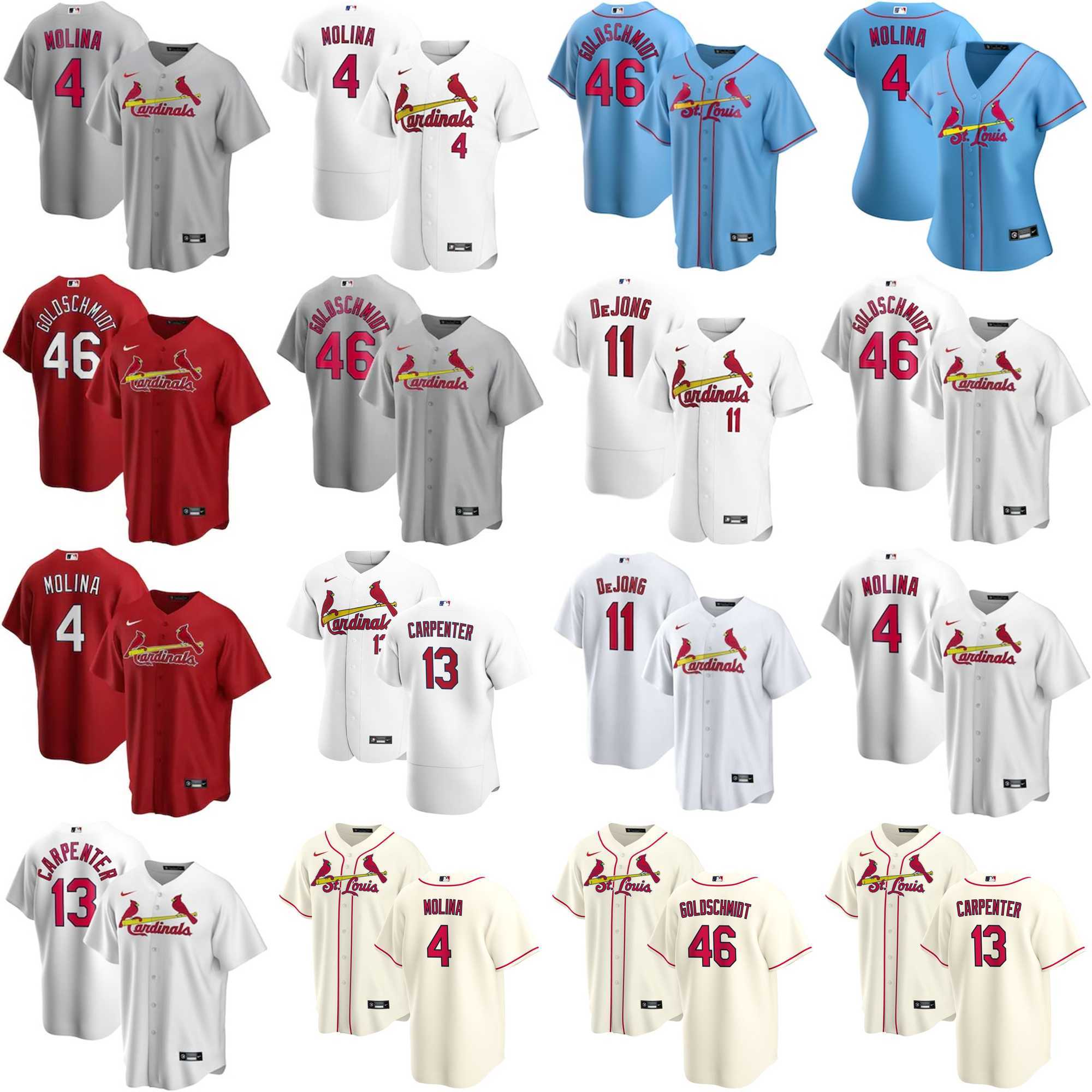 St. Louis Cardinals Baseball Jerseys Yadier Molina Jersey Paul Goldschmidt Matt Carpenter DeJong Stitched, 46 paul goldschmidt
St. Louis Cardinals Baseball Jerseys Yadier Molina Jersey Paul Goldschmidt Matt Carpenter DeJong Stitched, 46 paul goldschmidt