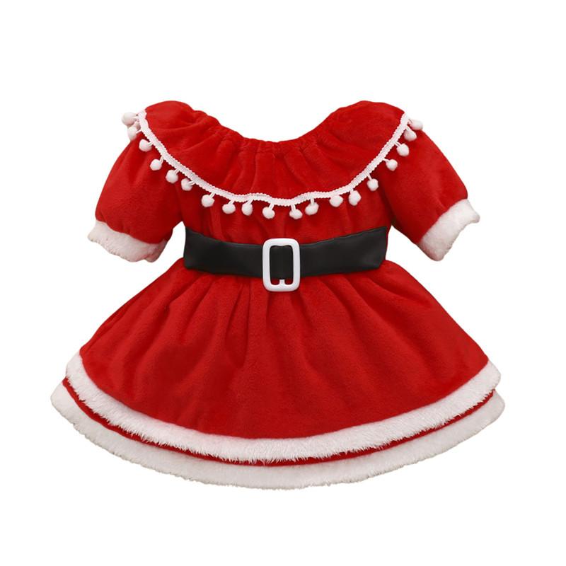 Girl's Dresses 1-5years Girl Red Ruffle Collar Dress Short Sleeve Double-Layer Hem Xmas For Girls Spring Fall Christmas Party, Red;yellow
Girl's Dresses 1-5years Girl Red Ruffle Collar Dress Short Sleeve Double-Layer Hem Xmas For Girls Spring Fall Christmas Party, Red;yellow