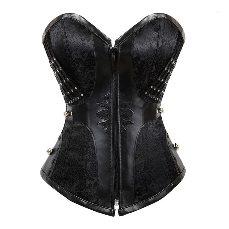 Bustiers & Corsets Sladuo Women' Gothic Vintage Steampunk Brocade Steel Boned Waist Cincher Overbust And, Black
Bustiers & Corsets Sladuo Women' Gothic Vintage Steampunk Brocade Steel Boned Waist Cincher Overbust And, Black