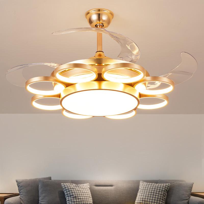 Ceiling Fans Light Luxury Living Room Invisible CeilingFan Nordic Restaurant Fan Modern Minimalist American BedroomFan Chandelier
Ceiling Fans Light Luxury Living Room Invisible CeilingFan Nordic Restaurant Fan Modern Minimalist American BedroomFan Chandelier
