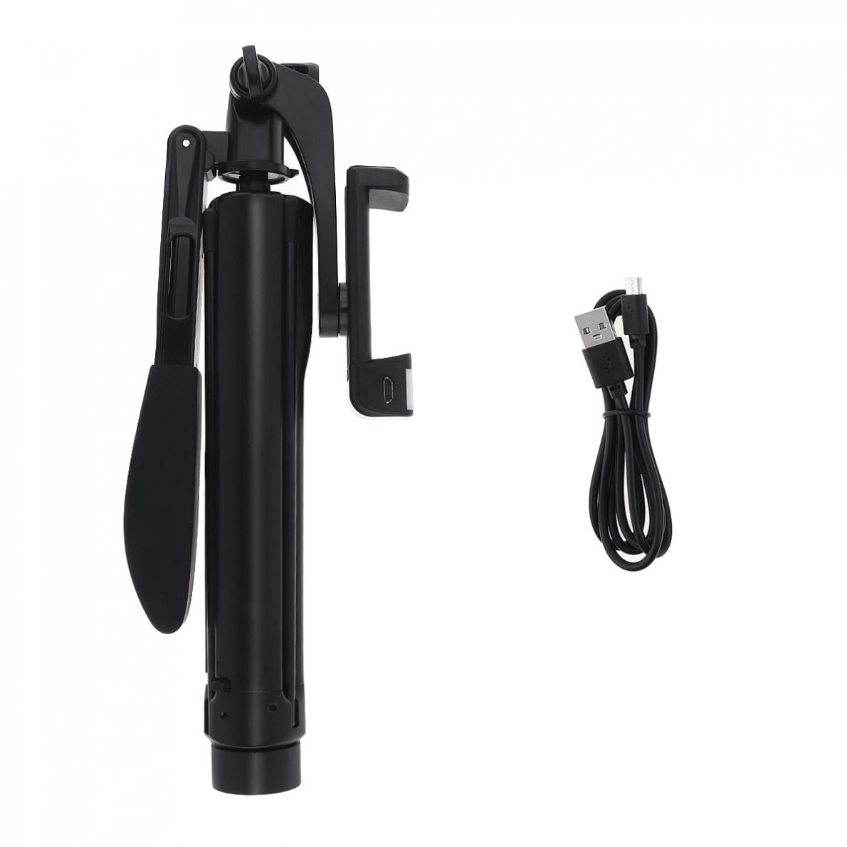 Portable Integrated Selfie Stick Tripod Live Stabilizer with Adjustable Fill Light Mobile Phone Bracket Remote Control