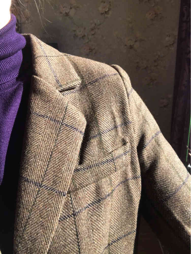 PEONFLY Spring Korean Vintage Plaid Blazers Women Fashion Loose Notched Single Button Blazer Female Casual Coat Blazer Feminino 210330