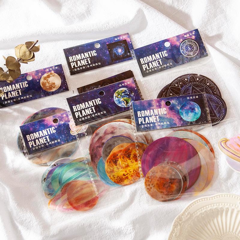 Gift Wrap Creative 20 Sheets PET Sticker Package Romantic Planet Series INS Style Cute Scrapbooking Decorative Diary DIY Stickers
Gift Wrap Creative 20 Sheets PET Sticker Package Romantic Planet Series INS Style Cute Scrapbooking Decorative Diary DIY Stickers