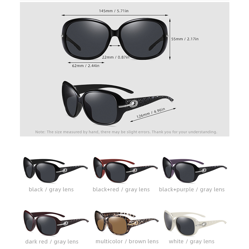 Elegant Womens Polarized Sun Glasses Anti-glare UV400 Driving Sunglasses Women Vintage Sunglass 2021
Elegant Womens Polarized Sun Glasses Anti-glare UV400 Driving Sunglasses Women Vintage Sunglass 2021